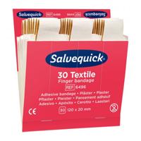 Navulling lange vingerpleister 120 x 20 mm Salvequick - Pak 30 stuks - thumbnail