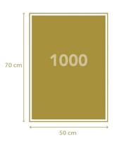 Clementoni high quality collection puzzel + poster santorini 1000 stukjes - thumbnail