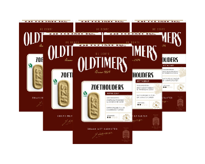 Oldtimers sneker zoethoudertjes (6x 185gr)