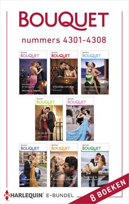 Bouquet e-bundel nummers 4301 - 4308 - Michelle Smart, Andie Brock, Natalie Anderson, Kelly Hunter, Clare Connelly, Annie West, Cathy Williams, Amanda Cinelli - ebook