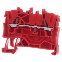 WAGO 2002-1203 Doorgangsklem 5.20 mm Spanveer Rood 100 stuk(s) - thumbnail