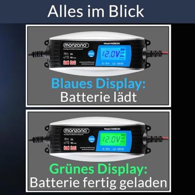 Acculader voor opladen of druppelladen van 6V en 12V loodzuuraccu Acculader voor opladen of druppelladen van 6V en 12V loodzuuraccu