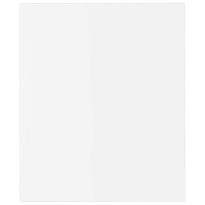 Eettafel massief hout wit rubber