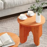 Koffietafel Set 2 pcs Wasbruin 39.5 x 39.5 x 30 cm - thumbnail