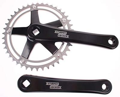 Sturmey Archer crankstel zwart 42T 170mm FCT62 (SA)