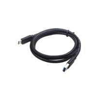 Gembird CCP-USB3-AMCM-1M 1m USB C USB A Zwart USB-kabel - thumbnail