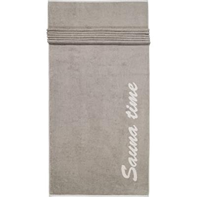 Cawö Cawo sauna handdoek 449 80x200 stein