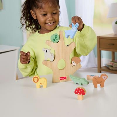 Fisher Price Hout Balanceer Boom Fisher Price Hout Balanceer Boom