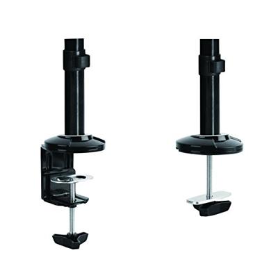 LogiLink BP0030 Tafelbeugel voor monitor Aantal monteerbare displays: 1 Display(s) 33,0 cm (13) - 68,6 cm (27) Zwart In hoogte verstelbaar, Toetsenbordhouder,
