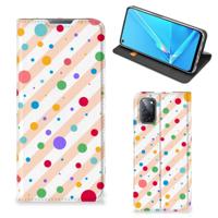 OPPO A52 | A72 | Hoesje met Magneet | Dots - thumbnail