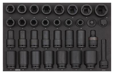 Sonic Krachtdoppenset 3/4" 33-delig 403301