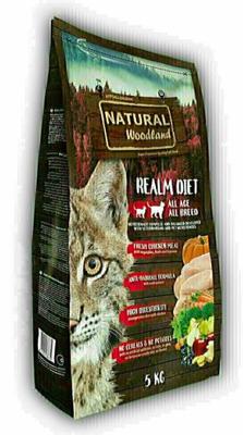 NATURAL WOODLAND CAT REALM DIET 5 KG