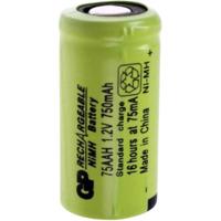 GP GPIND75AAHB Speciale oplaadbare batterij 2/3 AA Flat-top NiMH 1.2 V 750 mAh 1 stuk(s) - thumbnail