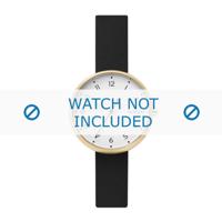 Horlogeband Skagen SKW2626 Leder Zwart 14mm - thumbnail