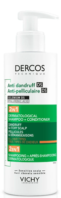 Vichy Vichy Dercos Anti-Roos 2-In-1 Shampoo + Conditioner 390 ML