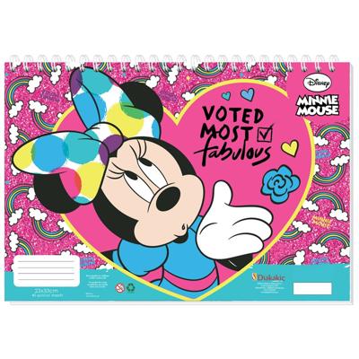 Disney Tekenboek Voted Most 23 X 33 Cm Roze 30 Pagina's
