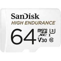 SanDisk High Endurance microSDXC 64 GB geheugenkaart - thumbnail