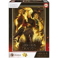 Puzzel - Educa - House of the Dragon - 1000 Pecks - thumbnail