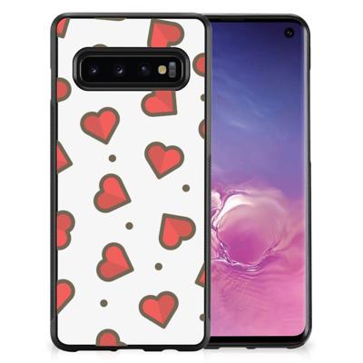Samsung Galaxy S10 Bumper Case Hearts
