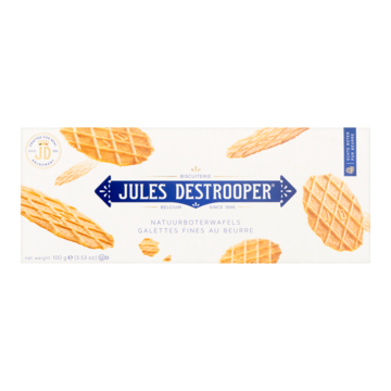 Jules Destrooper Natuurboterwafels Original 100 g bij Jumbo