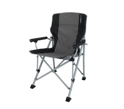 Eurotrail Bolzano Charcoal-Zwart Campingstoel Eurotrail Bolzano Charcoal-Zwart Campingstoel