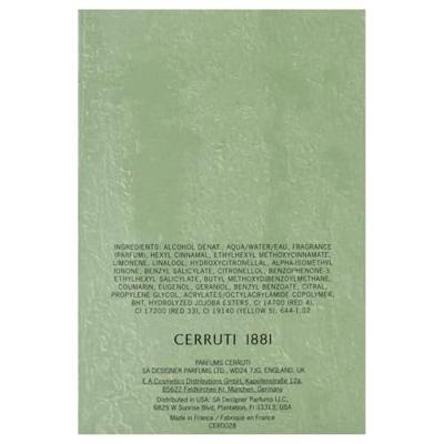 Cerruti 1881 Pour Homme Eau de Toilette