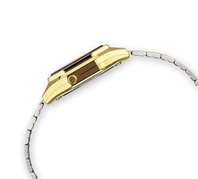 Casio LA680WEGA-1ER Horloge Ditigaal goudkleurig-zwart
