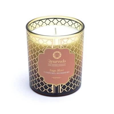 Ayurveda Geurkaars Salie Munt - 200g Ayurveda Geurkaars Salie Munt - 200g