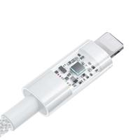 Baseus Gem USB-C naar iP snellaadkabel 1 m 20 W Wit - thumbnail