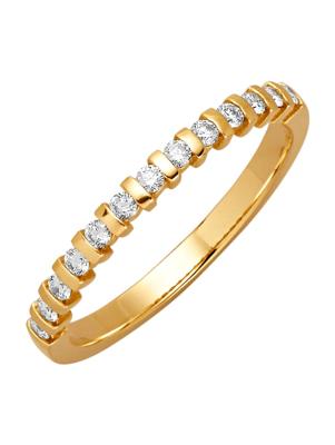 Damesring Diemer Diamant Geelgoudkleur Damesring Diemer Diamant Geelgoudkleur