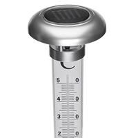 Buitenthermometer Solino met zonne-verlichting 109 cm - thumbnail