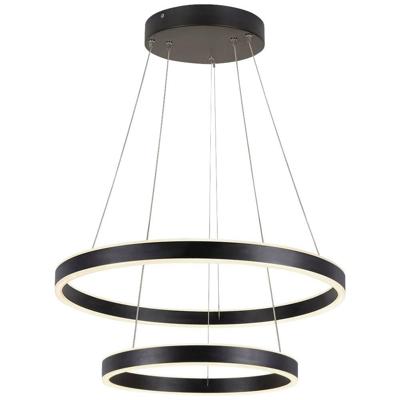SLV Led hanglampOne 2-rings Ø 60cm zwart - 1004765