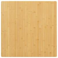 Tafelblad 70x70x2,5 cm bamboe - thumbnail