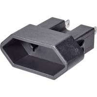 Weltron Eurokoppeling Kunststof 250 V Zwart - thumbnail