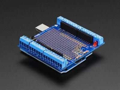 Adafruit Proto-Screwshield (Wingshield) R3 Kit voor Arduino [ADA196]