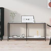 Wandtafel 160x35x75,5 cm gehard glas wit - thumbnail