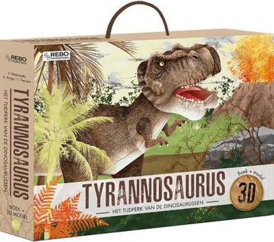 3D Puzzel met Boekje Tyrannosaurus Rex 3D Puzzel met Boekje Tyrannosaurus Rex