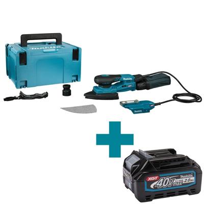 Makita BO006CGZJNL Accu deltaschuurmachine 100x150mm XGT 40 V Max Basic Body in Mbox