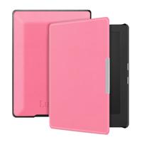 Lunso - Kobo Aura H20 Edition 1 hoes (6.8 inch) - sleep cover - Lichtroze - thumbnail