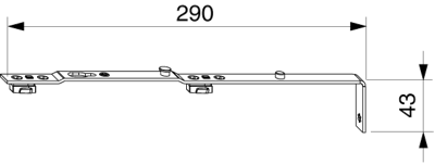 Draaiband vvm raamd. 280-1310