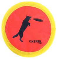 Nylon frisbee 24 cm neonkleur - thumbnail