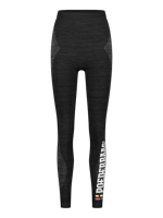 Poederbaas Thermo Legging Dames Technical Zwart-M - thumbnail