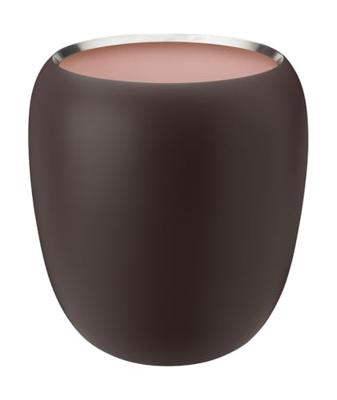 Stelton Ora Vaas dark powder 20 cm Stelton Ora Vaas dark powder 20 cm