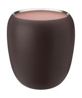Stelton Ora Vaas dark powder 20 cm - thumbnail