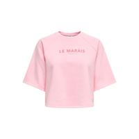 Kids ONLY zomer shirt S/S meisjes - print - roze - Kogcora - thumbnail