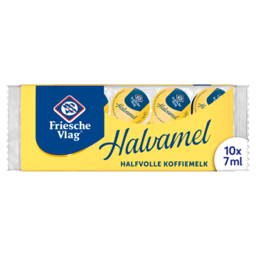 Friesche Vlag Halvamel Koffiemelk Multipack 10 x 7 ml bij Jumbo