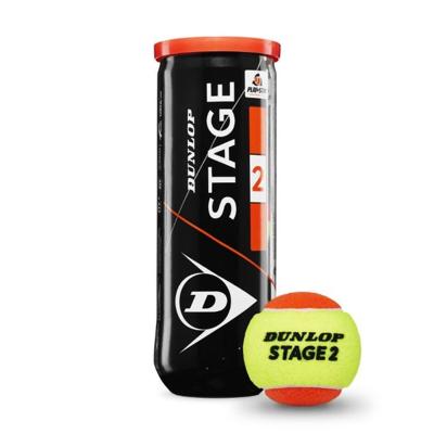 Dunlop Slazenger Stage 2 Orange 3Pet Tennisballen Oranje