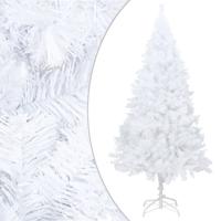 Kunstkerstboom met dikke takken 210 cm PVC wit - thumbnail