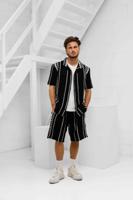 Quotrell Granada Zomerset Heren Zwart - Maat S - Kleur: Gebroken WitZwart | Soccerfanshop - thumbnail