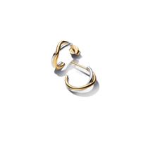 Dames oorbellen Pandora 263880C00 Gouden Zilverkleurig - thumbnail